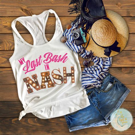 Bachelorette Party Shirts Nashville Bachelorette Nash Bash | Etsy