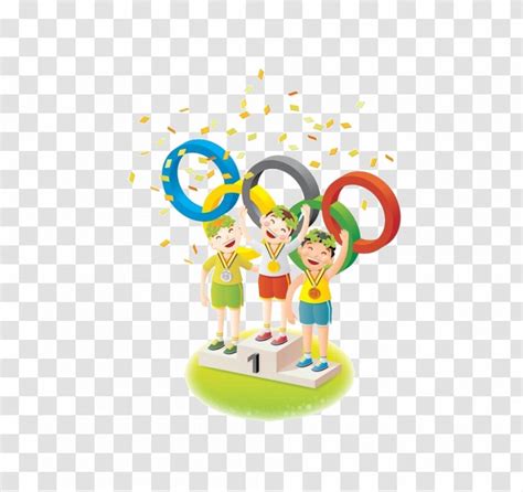 2016 Summer Olympics 2008 1996 Olympic Symbols Cartoon - Comics - Award ...