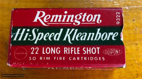 Remington Hi Speed Kleanbore 22 Long Rifle Ammo