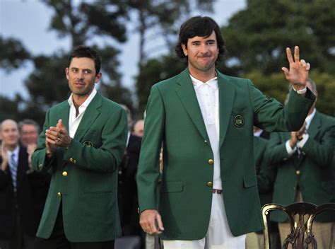 Who wore the Masters green jacket best over the last 10 years?