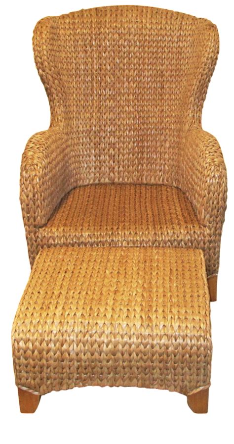 Pottery Barn Seagrass Chair & Ottoman | Chair, Seagrass chairs, Chair and ottoman set