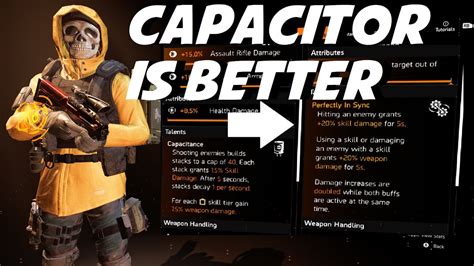 Division 2 Capacitor IS BETTER THAN Perfectly In Sync for Skill Damage ...