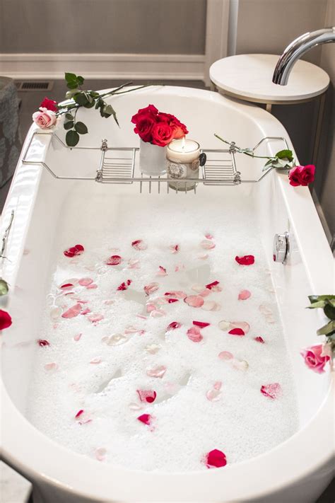 Rose Water Bubble Bath | New bathroom designs, Bath aesthetic, Aesthetic bath