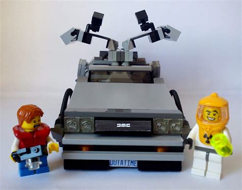 LEGO IDEAS - Time Machine DELOREAN (by KENTA974)