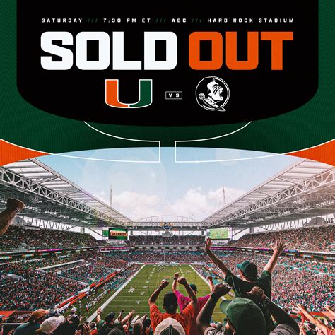 Canes Football on Twitter: "Tomorrow's game against Florida State is ...