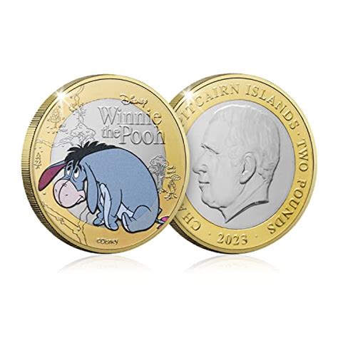 Disney 100 D100 Winnie the Pooh Annual Set 2023 BU 50p 2 5-6 Colour Coins – BigaMart