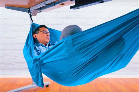 Keep This Under Desk Hammock a Secret from Your Boss