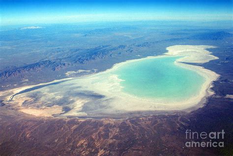 Sevier Lake From the Air, Millard County Photograph by Wernher Krutein ...