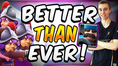 BEST 3 MUSKETEER DECK AFTER BALANCE CHANGES! — Clash Royale - YouTube