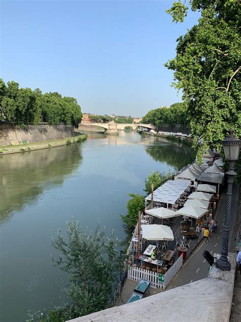 Summer in Rome: Along the Tiber River