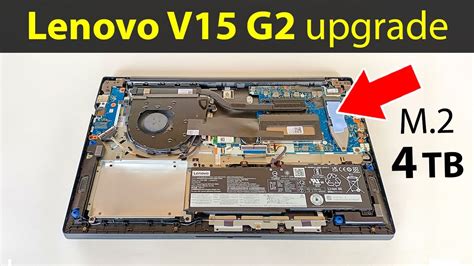 Lenovo V15 G2 ITL – Upgradeability and how to repair