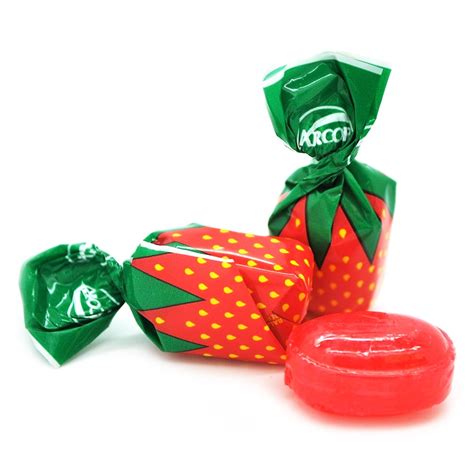 SweetGourmet Arcor Strawberry Buds Bon Bon Filled Hard Candy | 2 Pounds - Walmart.com - Walmart.com