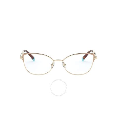 Tiffany & Co. Ladies Gold Tone Round Eyeglass Frames 0TF1136 6150 8056597159128 - Eyeglasses ...