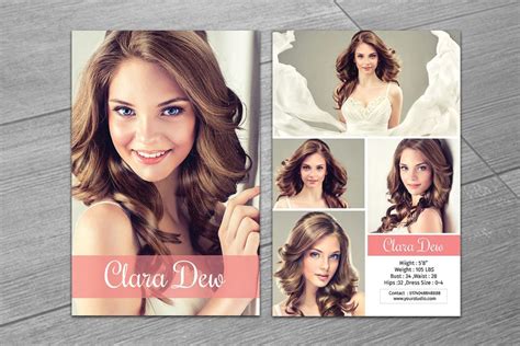 Model Comp Cards | Comp Card Printing | Industri Designs NYC