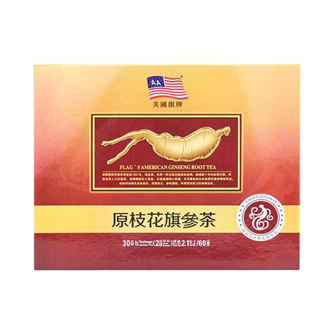 FLAG'S AMERICAN Ginseng Root Tea 30Bags/60g - Tak Shing Hong