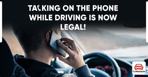 Talking On The Phone While Driving Is Now Legal!