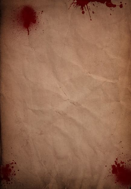 Free Photo | Grunge blood splattered paper background