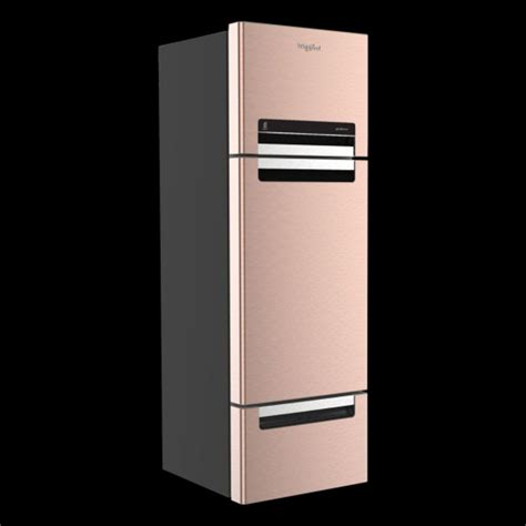 Gray Whirlpool Protton 240L Frost Free Triple Door Refrigerator, Three ...