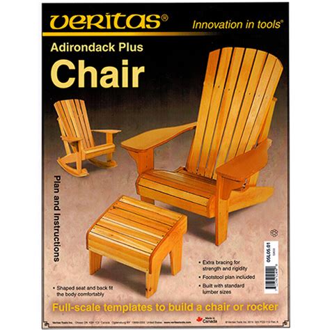 Adirondack Chair/Rocker & Footstool Plan | Adirondack Plans