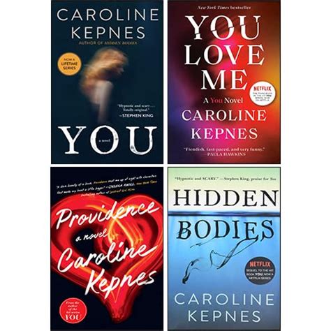 The You Series 4 Books Collection Set (You Love Me, You, Hidden Bodies, Providence): Caroline ...