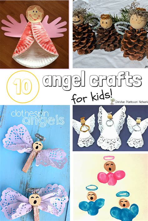 10 Angel Craft for Kids - Bible School Craft Ideas