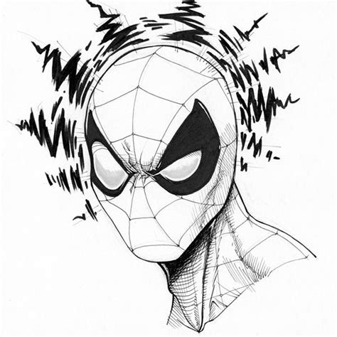 Inktober 2014 (Updated Daily) on Behance | Spiderman art sketch, Spiderman drawing, Marvel art ...