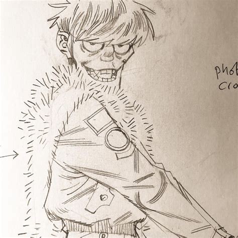 Gorillaz Art — This is why i think it is murdoc.. I believe these...