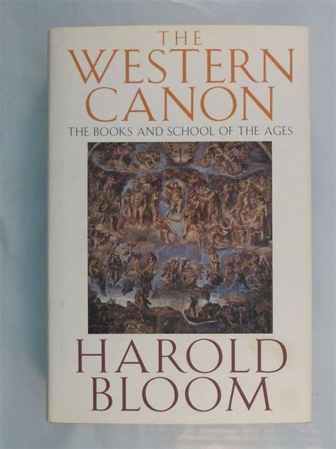 The Western Canon Books & School of the Ages H. Bloom 1st ed Hardcover ...