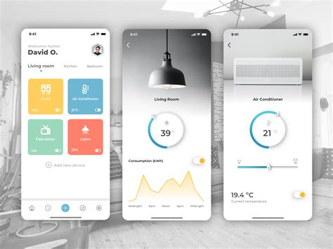 Smart Home App - IoT Automation by 361 Studio on Dribbble