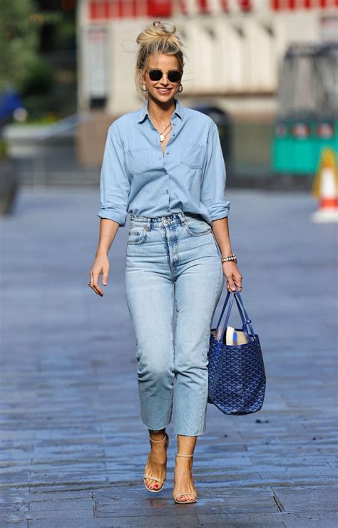 Vogue Williams in All Denim Outfit - London 08/30/2020 • CelebMafia