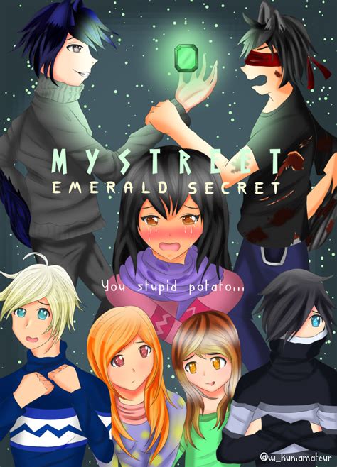 Aphmau MyStreet Emerald Secret Fanart Poster by w-kuntheamateur on ...