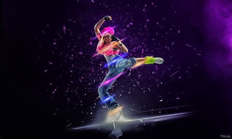 DaVinci Creation: Hip Hop Dance Wallpaper