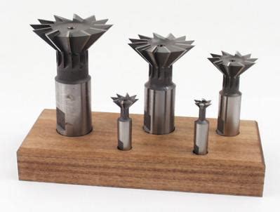 60 Degree 5 pc Dovetail Cutter Set High Speed Steel | DC60S-5 | KITTS ...