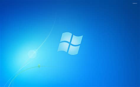 Blue Windows 7 logo wallpaper - Computer wallpapers - #50906