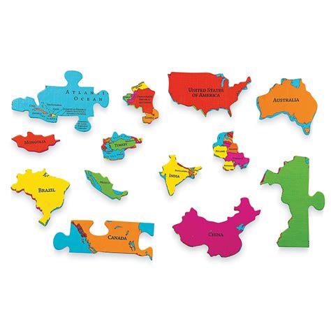 World GEO Puzzle, History & Geography, Puzzles - Mindware