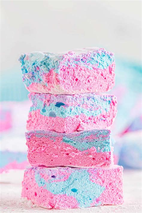 Cotton Candy Marshmallows Story - Easy Dessert Recipes