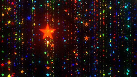 Colorful Stars Background, Motion Graphics | VideoHive