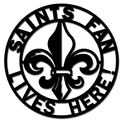 Saints Fleur De Lis Clip Art - ClipArt Best