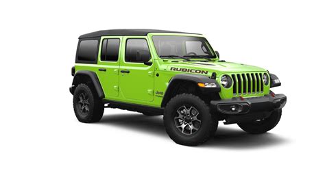 Here's What A Lime Green Jeep Wrangler Costs