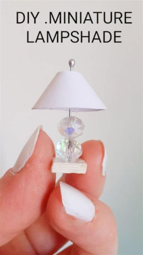 Diy miniature lampshade – Artofit