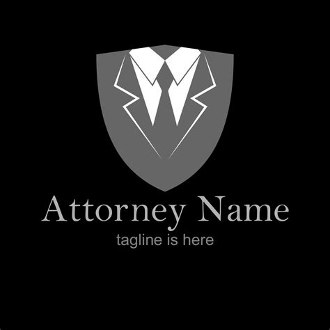 Attorney Attorney Logo Design Illustrator Vector Eps 3 20643591 Vector ...