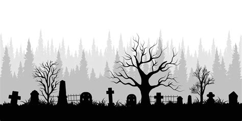 Graveyard Silhouette