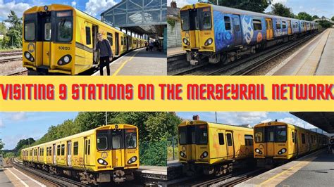 Visiting 9 Stations on the Merseyrail Network - YouTube