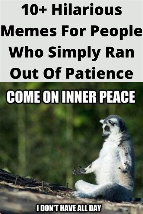 10+ Hilarious Memes For People Who Simply Ran Out Of Patience | Funny ...