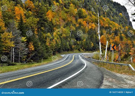 Vibrant Colors of Fall Foliage in the Adirondack Mountains Stock Photo - Image of maples, color ...