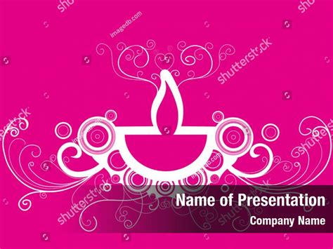 Diwali concept PowerPoint Template - Diwali concept PowerPoint Background