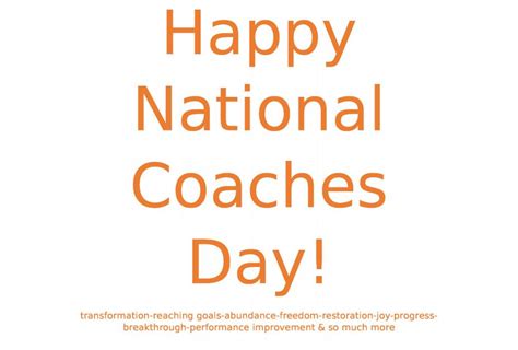 National Coaches Day 2022 - We W.I.L.L. Thru Sports