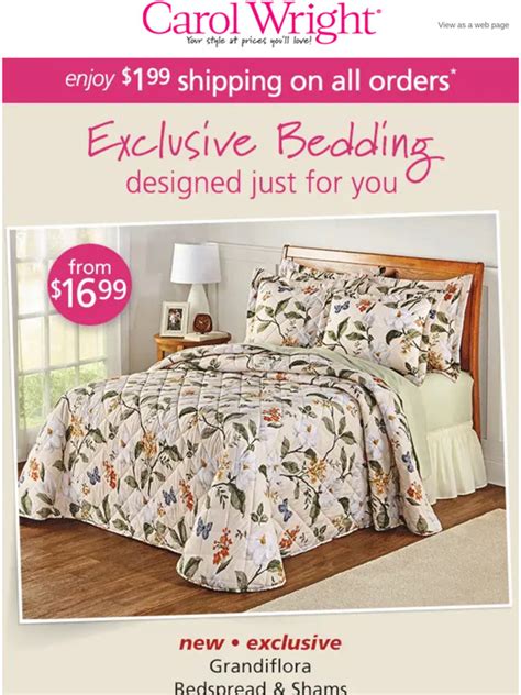 Dr. Leonard's Healthcare/Carol Wright Gifts: Exclusive Bedding Designed ...