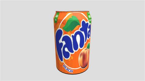 Fanta Can - 3D model by ESVZ [898ac69] - Sketchfab