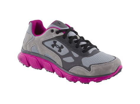 Under Armour Grit Off Road Shoes Suede Graphite Steel Women's 11